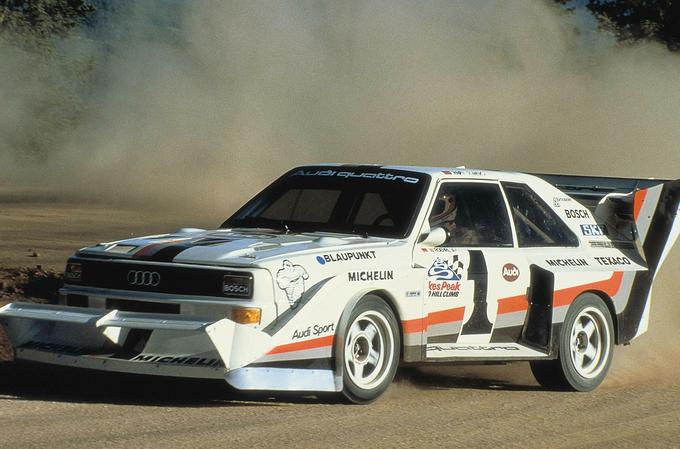 Walter Röhrl med dirko Pikes Peak leta 1987. | Foto: Audi