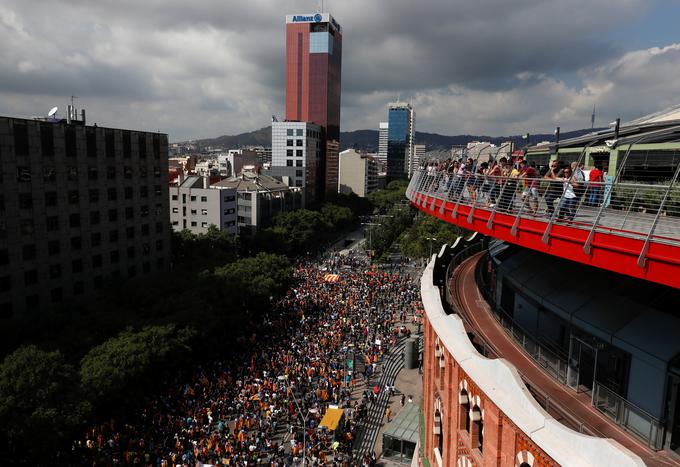 Katalonija protesti | Foto: Reuters