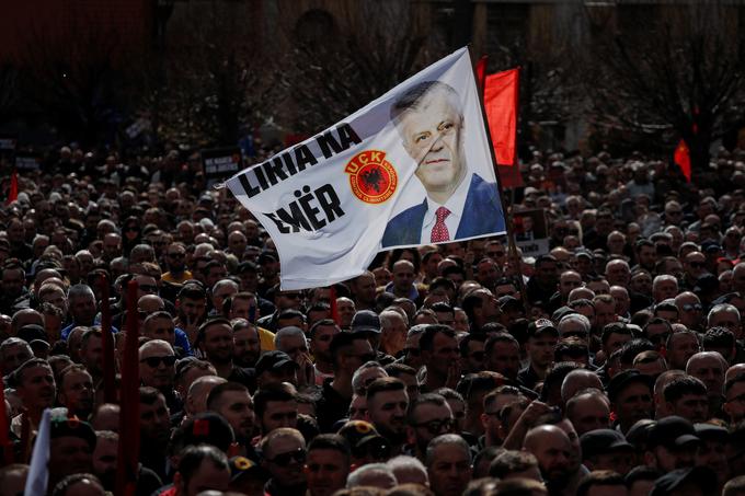 Kosovo, protest | Foto: Reuters