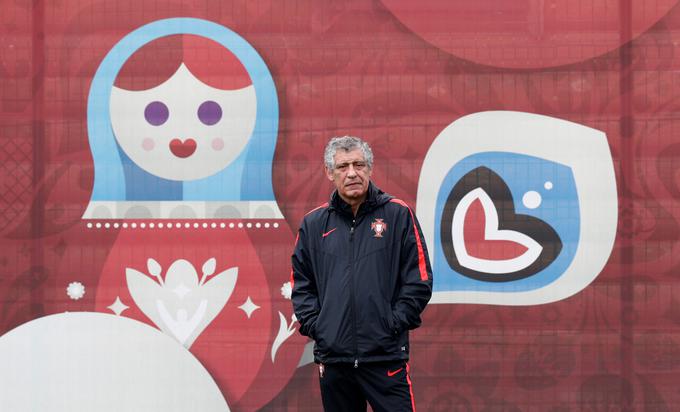 Fernando Santos lahko popelje Portugalsko do drugega velikega naslova. | Foto: Reuters