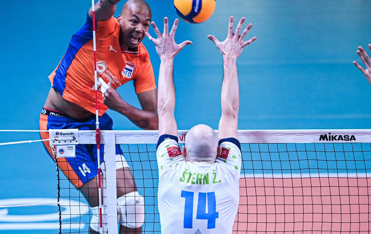 slovenska odbojkarska reprezentanca : Nizozemska liga narodov | Slovenci so na uvodni tekmi drugega turnirja lige narodov z 0:3 izgubili z Nizozemci. | Foto Volleyballworld