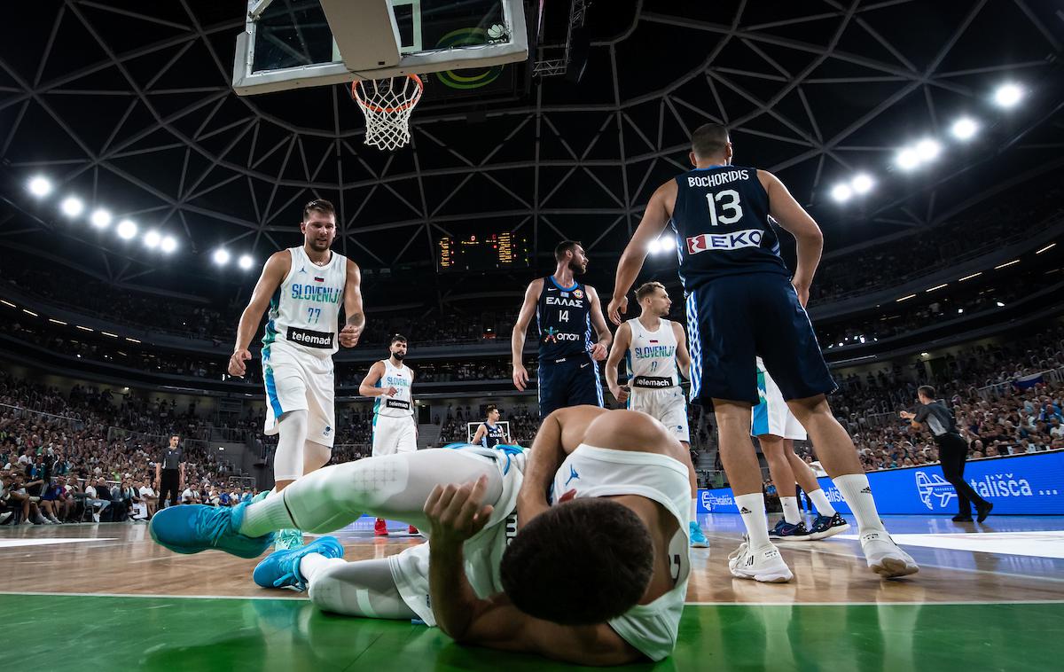 slovenska košarkarska reprezentanca | Slovenci so v sredo klonili proti Grčiji, danes jih čaka še srečanje v Atenah. | Foto Matic Klanšek Velej/Sportida