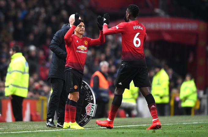 Alexis Sanchez je za Manchester United v 30 nastopih do zdaj zabil samo sedem golov. | Foto: Getty Images