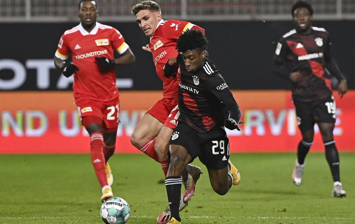 Union Berlin - Bayern München | Nogometaši Bayerna so na gostovanju pri Unionu v Berlinu osvojili le točko. | Foto Reuters