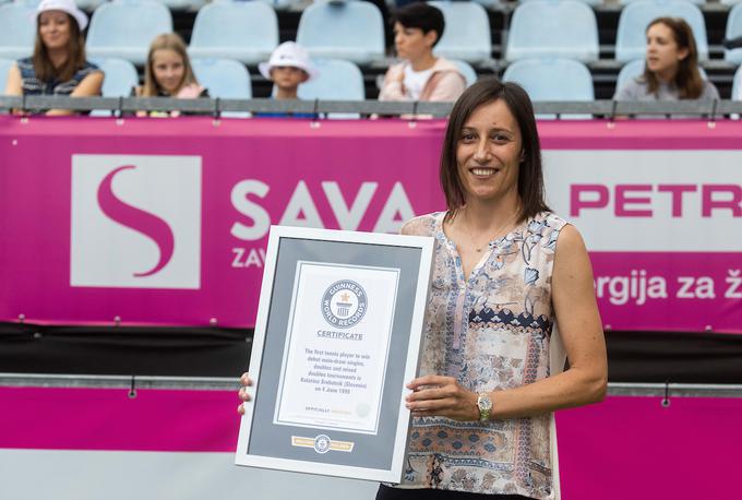 Katarina Srebotnik je zadnja Slovenka, ki se je na WTA lestvici prebila med najboljših 20. Bo naslednja Tamara Zidanšek? | Foto: Vid Ponikvar