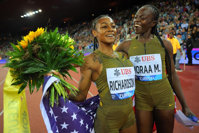 Sha'Carri Richardson, Mary Moraa | Foto: Reuters