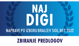 Prvi krog izbora Naj Digi 2022: zdaj lahko predlagate svoje favorite