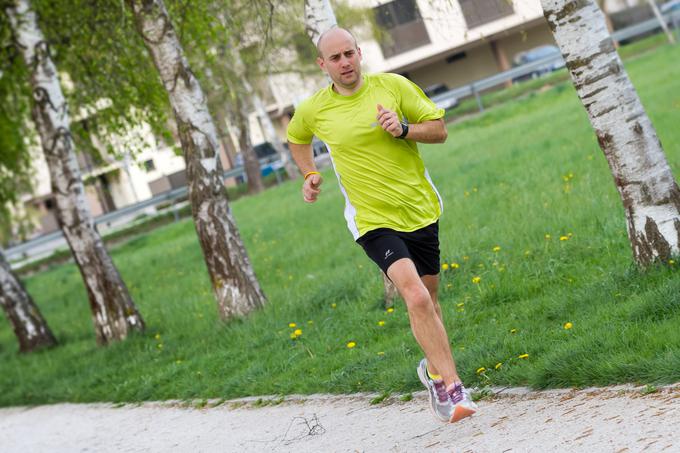 Na poti do ljubljanskega maratona se noče srečevati s poškodbami. | Foto: 