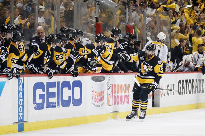 S Pittsburgh Penguins je bil dvakrat prvak lige NHL. | Foto: Getty Images