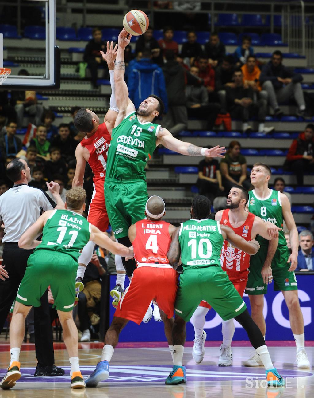 Crvena zvezda : Cedevita Olimpija, ABA liga