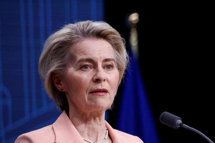 Ursula von der Leyen, Evropska komisija, predsednica | V razpravi o krepitvi obrambnih zmogljivosti so se predsedniki vlad in držav EU strinjali, da se je treba osredotočiti na najbolj kritične vrzeli v zmogljivostih članic in na tista področja, kjer je jasna dodana vrednost za EU. | Foto Reuters