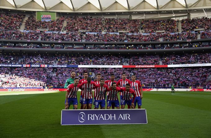 Atletico je "počil" petardo v mreži Las Palmasa, Jan Oblak pa ostal nepremagan že 156. v karieri. | Foto: Reuters