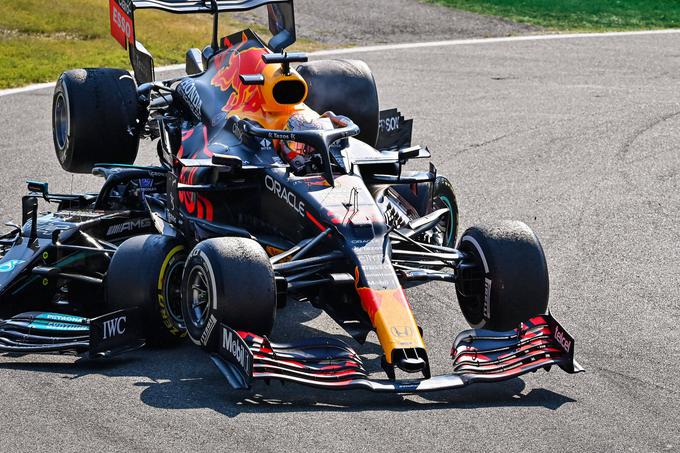 Monza. Edini Hamiltonov odstop sezone. | Foto: AP / Guliverimage