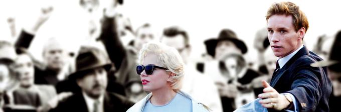 Film opisuje odnos med velikim britanskim režiserjem igralcem Laurenceem Oliverjem (Kenneth Branagh) in ameriško ikono Marilyn Monroe (Michelle Williams) med snemanjem filma Princ in plesalka (1956), kot ga je videl mlad Olivierjev sodelavec Colin Clark (Eddie Redmayne). Williamsova je za vlogo prejela zlati globus in bila nominirana za oskarja. • V petek, 28. 9., ob 15. uri na Planet 2.* | Foto: 