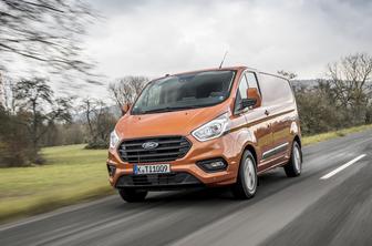 Prva vožnja: Ford transit custom kot najbolje prodajan podjetniški asistent