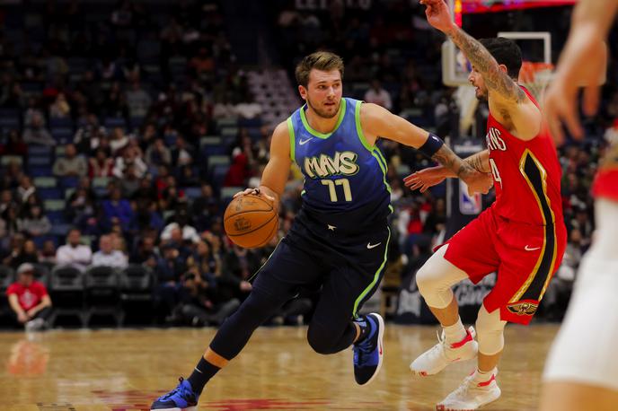 Luka Dončić | Luka Dončić je postavil nov rekord v skokih. Zbral jih je kar 18. | Foto Reuters