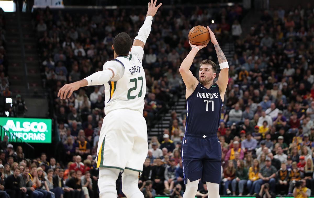 Luka Dončić Rudy Gobert | V ZDA se pojavljajo govorice, da bi lahko Luka Dončić in Rudy Gobert združila moči. | Foto Reuters