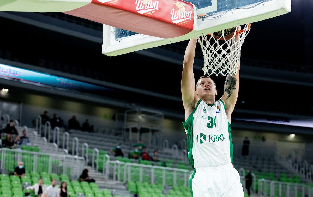 ABA, Cedevita Olimpija - Krka | Krka je ugnala Šentjur. | Foto Vid Ponikvar