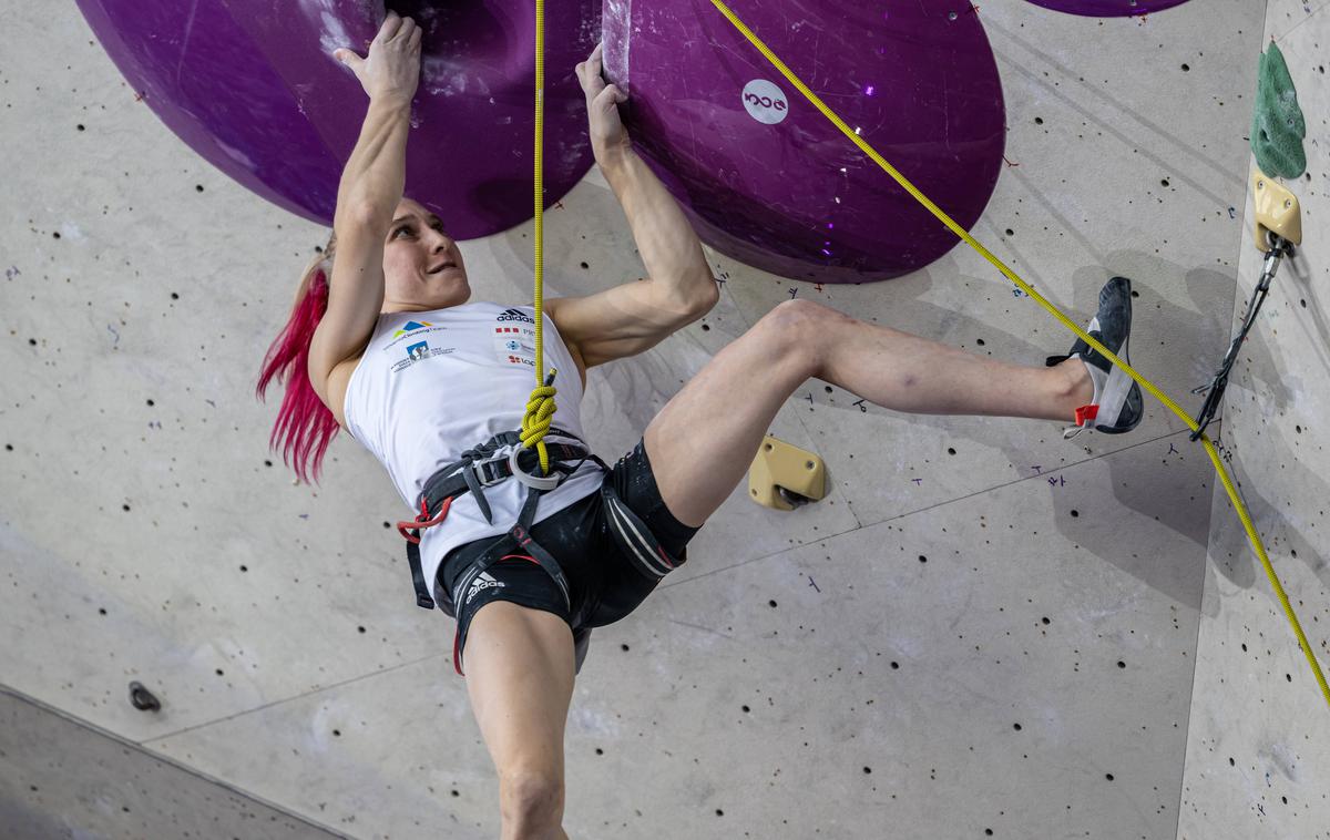 Janja Garnbret Innsbruck 2022 | Janja Garnbret se je v finale uvrstila z drugim dosežkom. | Foto Guliverimage