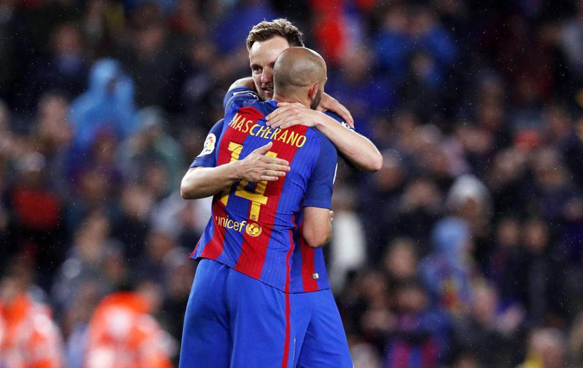 Ivan Rakitić Javier Mascherano Barcelona | Foto Twitter