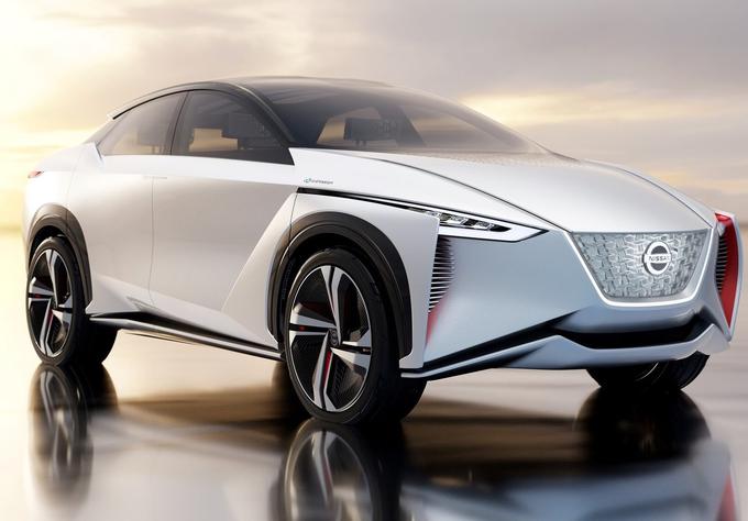 Nissan s študijo IMx napoveduje svoj novi električni crossover. | Foto: Proizvajalec