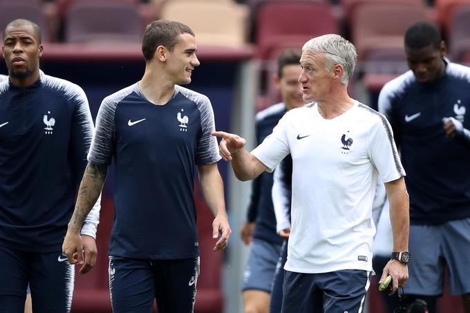 Francoski napadalci v Rusiji niso razpoloženi, še posebej to velja za Antoina Griezmanna. | Foto: Reuters