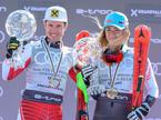 Marcel Hirscher in Mikaela Shiffrin