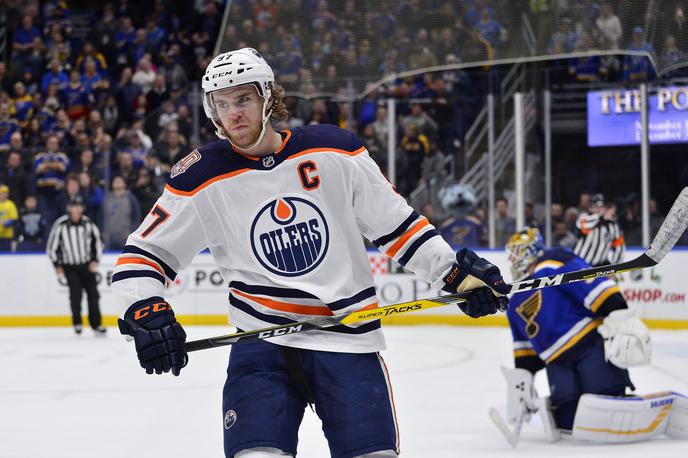 Connor McDavid | Connor McDavid je po kazenskih strelih odločil tekmo pri St. Louisu. | Foto Reuters