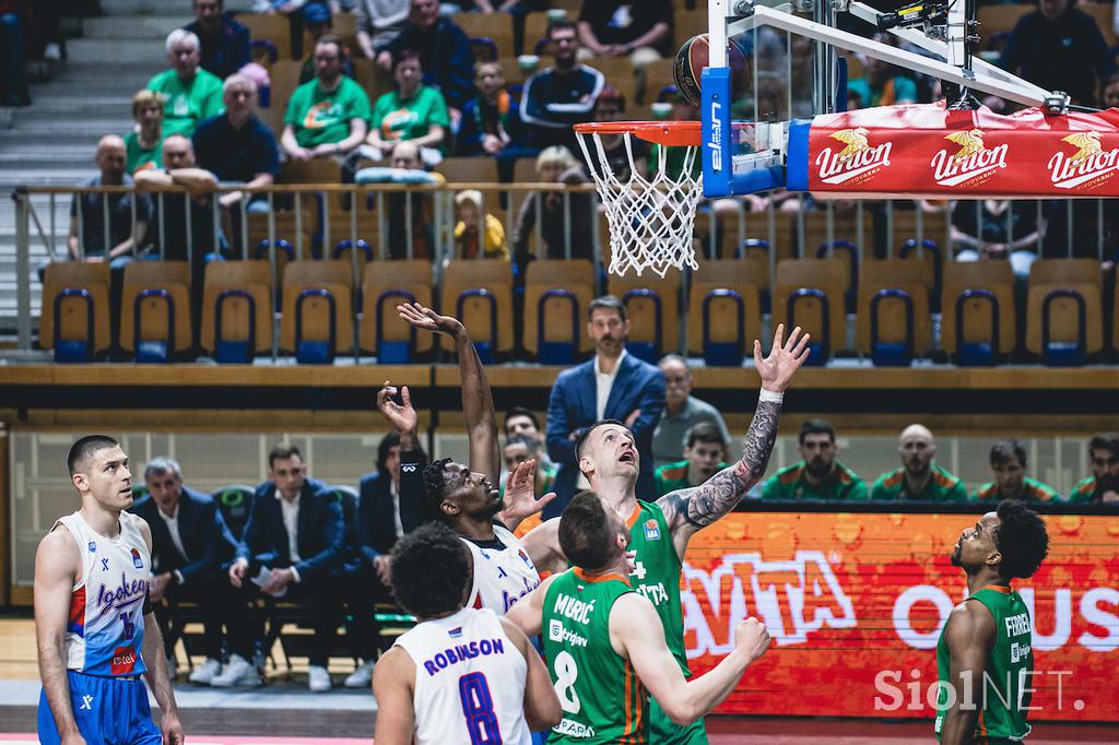 Liga ABA, četrtfinale: Cedevita Olimpija - Igokea, Tivoli