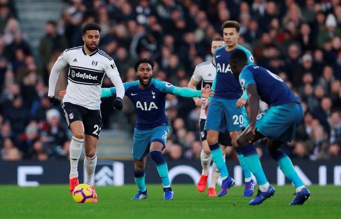 Tottenham se je hudo namučil s Fulhamom. | Foto: Reuters