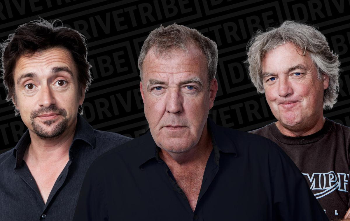 DriveTribe | Richard Hammond, Jeremy Clarkson in James May | Foto DriveTribe