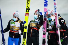 Norvežani ekipna tekma Planica