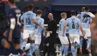 Manchester City do lepe prednosti v Parizu