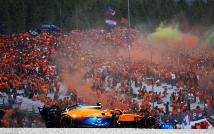 Lando Norris je v kvalifikacijah zaostal le za enim dirkačem. | Foto: Reuters