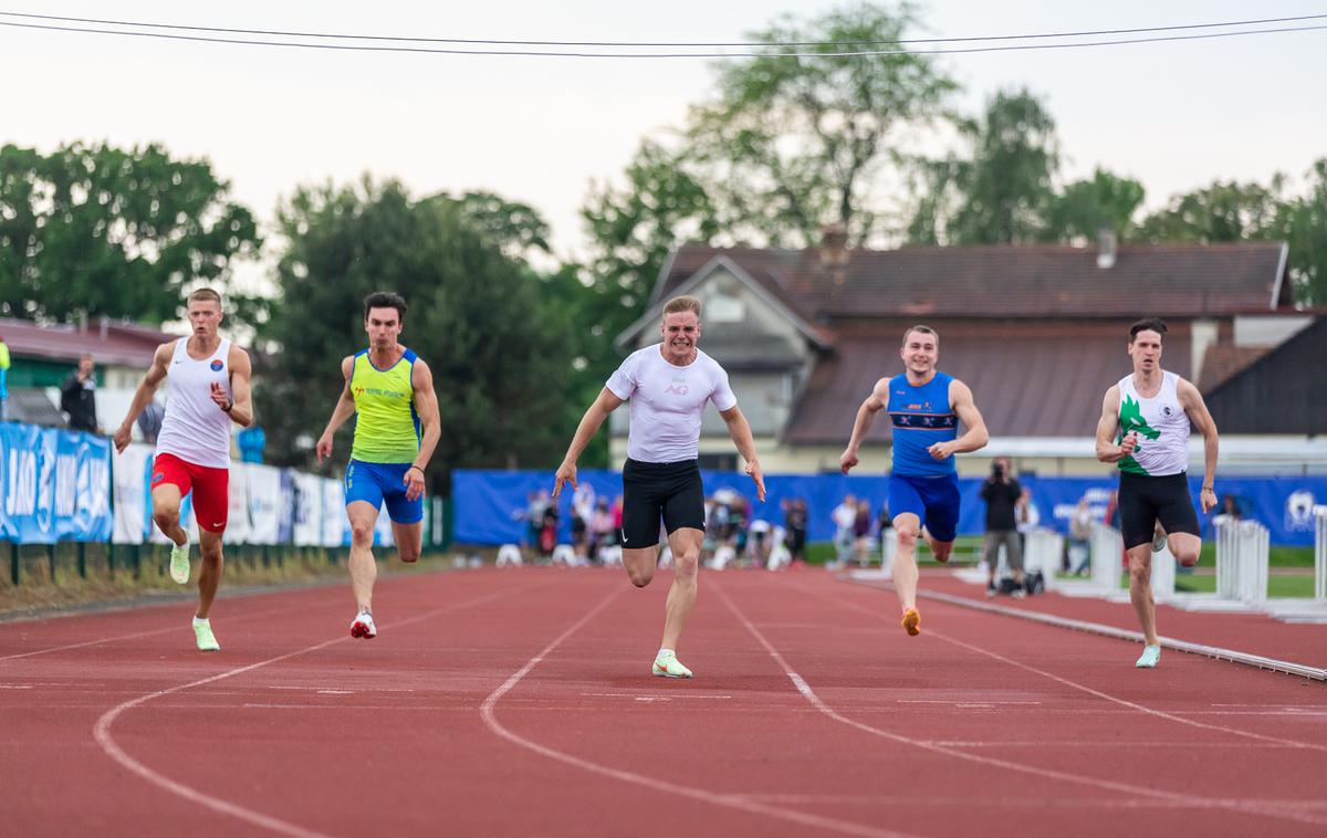 Anej Čurin Prapotnik | Anej Čurin Prapotnik je bil v Mariboru zelo hiter. | Foto Peter Kastelic/AZS