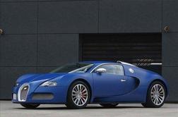 Bugatti veyron bleu centenaire