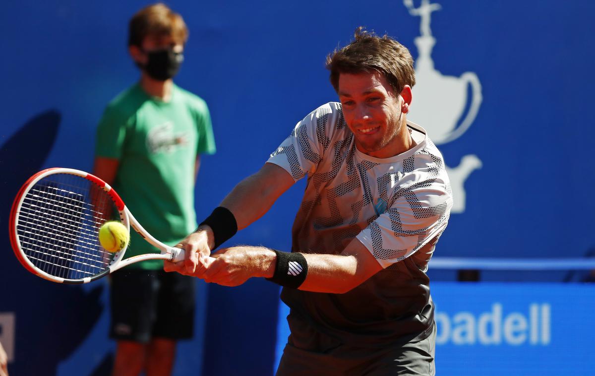 Cameron Norrie | Cameron Norrie je v Lyonu izločil prvega nosilca Dominica Thiema. | Foto Guliverimage