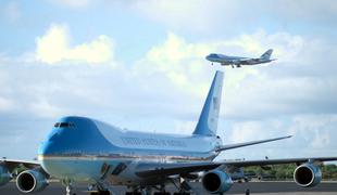 Air Force One – se bo prva dama ZDA z njim pripeljala domov? #video