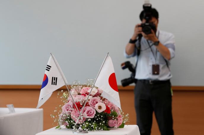 Južna Koreja Japonska zastava | Foto Reuters