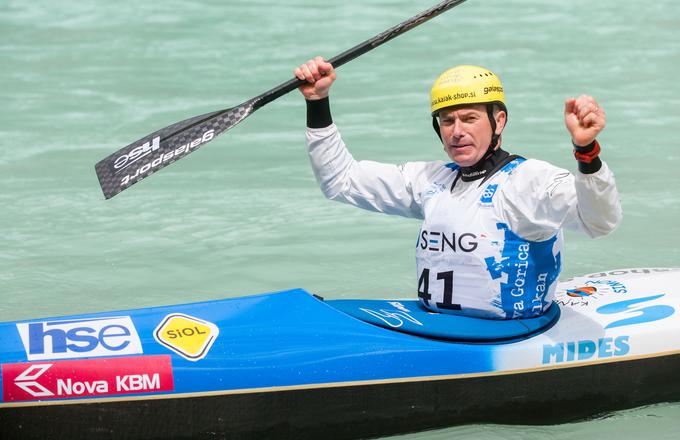 Simon Hočevar je bil nepremagljiv med kanuisti. | Foto: Vid Ponikvar