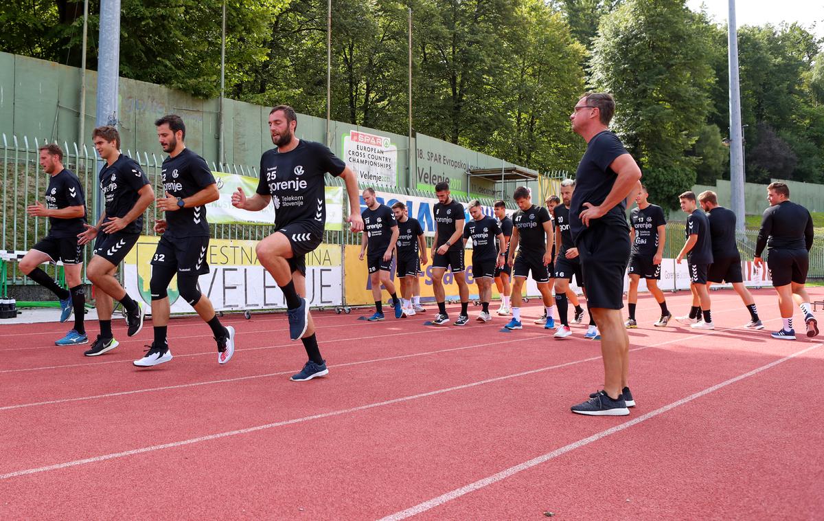 priprave Gorenje Velenje | Državni prvaki so se zbrali na domačem stadionu v Velenju. | Foto RK Gorenje