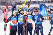 Hochfilzen, biatlon, štafeta Norveške