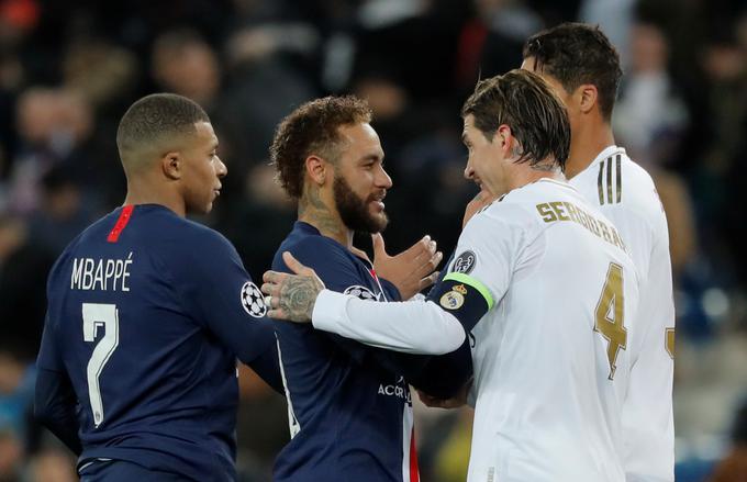 PSG je v Madridu potrdil prvo mesto v skupinskem delu. | Foto: Reuters