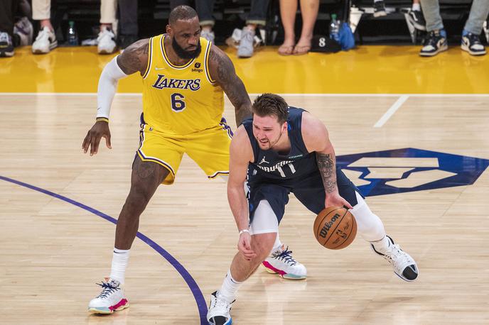 LeBron James, Luka Dončić | James je svojim sledilcem zaupal, da je Luka njegov najljubši košarkar. | Foto Guliverimage