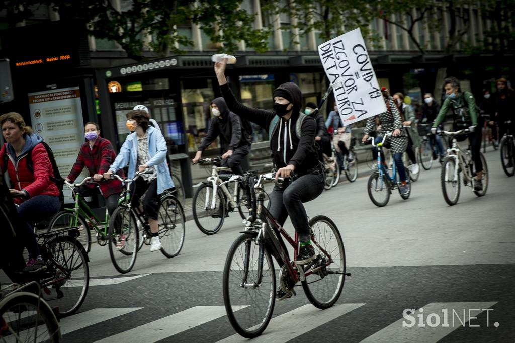 Protesti s kolesi