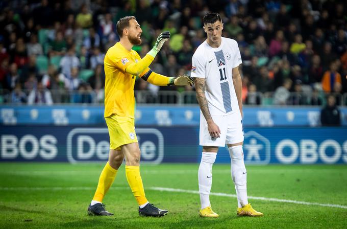 Jan Oblak je v soboto navduševal z obrambami, Benjamin Šeško pa z zadetkom in podajo. | Foto: Vid Ponikvar