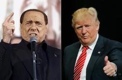 Šest podobnosti med Trumpom in Berlusconijem