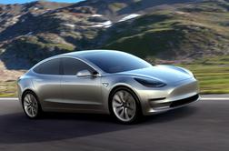 Tesla Motors zagnal serijsko proizvodnjo modela 3