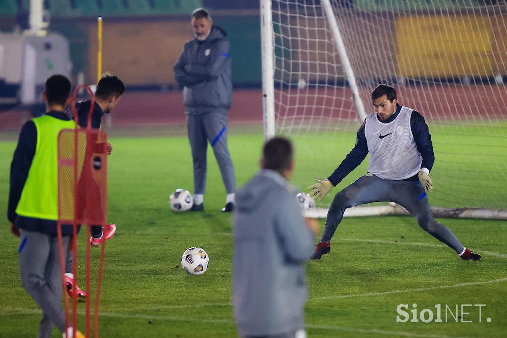 slovenska nogometna reprezentanca, trening, november 2020