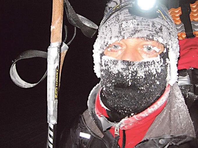 Enkrat so ga ustavile vremenske razmere, na drugih odpravah pa poškodbe. | Foto: 